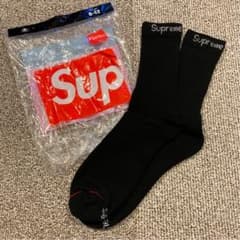 Supreme Hanes 靴下 1/4 新品のサムネイル