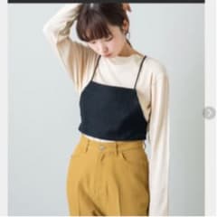 kastane/丸紐backあきビスチェのサムネイル