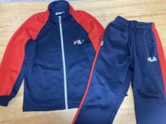 FILA 130 ジャージ上下セット　美品のサムネイル