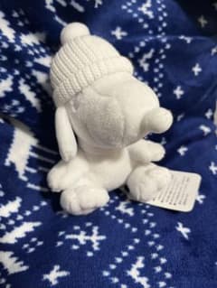 【タグ付き】スヌーピー ぬいぐるみ マスコット ホワイトのサムネイル