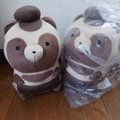 이치 반 쿠지 너구리와 여우 ~ 산 빵집 ~ A 상 너구리 봉제 장난감 2 마리 외