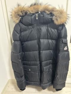 【なっちゃん様専用】PYRENEX ダウンジャケット L 黒 ファー付きのサムネイル
