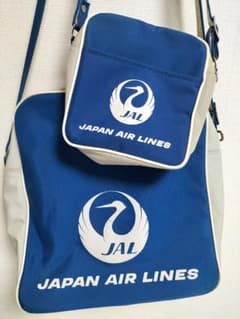 JAL JAPAN AIR LINES ショルダー バッグ 2点セットのサムネイル