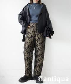 アンティカ　リーフ柄パンツのサムネイル
