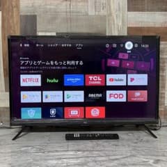 全国送料込❣️TCL32型地デジスマートTV外付HDD裏番録画ネット動画視聴
