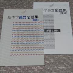 新中学長文問題集 英語のサムネイル
