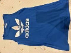 adidas タンクトップ L 青のサムネイル