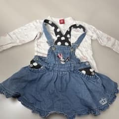 ミニーマウス デニムワンピース セットのサムネイル