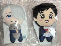 ユーリ!!! on ICE みんなのくじ ぬいぐるみ 勇利 ヴィクトル - メルカリ