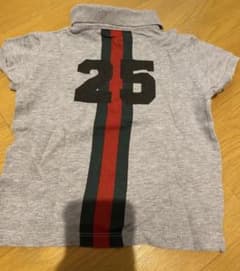 GUCCI キッズ ポロシャツ 18-24m グレーのサムネイル