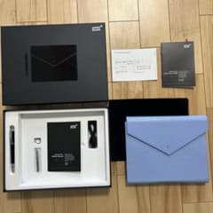 未使用品☆モンブラン オーグメントペーパー ライトブルー ボールペン