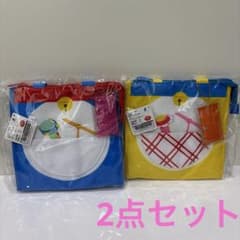 ドラえもん&ドラミ 保冷剤チャーム付き　保冷トートバッグ 2点セット 新品未開封
