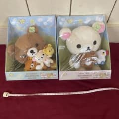 コリラックマ　チャイロイコグマ　ぬいぐるみのサムネイル