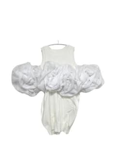 新品未使用 Bibiy. ALEXA FLOWER KNIT WHITEのサムネイル