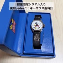 数量限定品】Ingersoll 復刻 Pedre ミッキーマウス 腕時計 - メルカリ