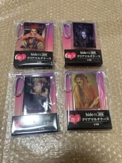 hide くじ引き A賞　アクリルパネル C賞クリアマルチケース hideくじ hide くじ引き A賞 アクリルパネル C賞クリアマルチケース