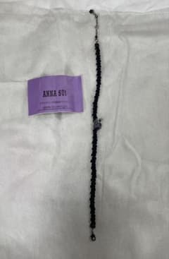 ANNA SUI 초커 블랙 퍼플