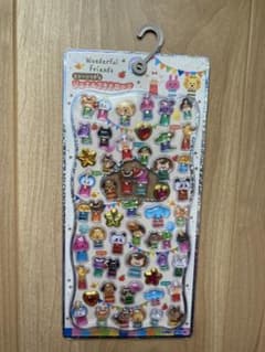 再値下げ！ 正規品 Wonderful Friends 立体シールのサムネイル