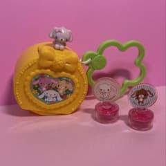 シュガーバニーズ　当時もの　スタンプ 希少✨当時物☆シュガーバニーズ おもちゃ キーホルダー スタンプ 平成