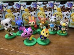 どうぶつの森 チョコエッグ フィギュア　8個セットのサムネイル