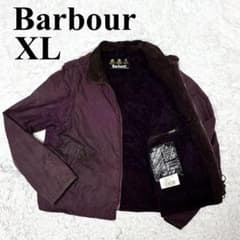 バブアー　ブルゾン　ワックスドコットンジャケット　ワインレッド　XL バブアー ブルゾン ワックスドコットンジャケット ワインレッド XL