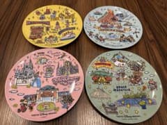 東京ディズニーリゾート メラミン皿4枚セットのサムネイル