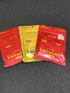 LuLuLun 沖縄限定 フェイスマスク 3点セットのサムネイル