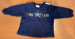 ENRICO COVERI トレーナー ブラック星柄刺繍　90のサムネイル
