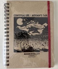 【未使用】ムーミン リングノート B6サイズ MOOMINVALLEY PARKのサムネイル