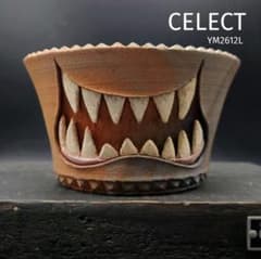 YM2612L CELECTオリジナル モンスタースタッズ鉢 白歯 炭化4号 YM2612L CELECTオリジナル モンスタースタッズ鉢 白歯 炭化4号 - メルカリ