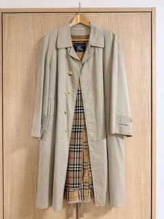 BURBERRY バーバリー　ステカラーコート　ノバチェック　ライナー付き　L バーバリーロンドン ステンカラーコート ノバチェックライナー付