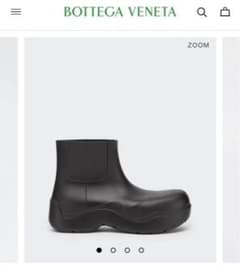 Bottega Venetaパドルブーツ　42 ブラックのサムネイル