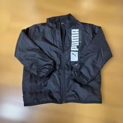 PUMA キッズ ジャケット ブラック 120cmのサムネイル