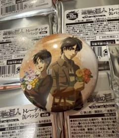 ✟進撃の巨人 アニメイト限定✟ 「過去と現在」バージョン 缶バッジ20個セット ✟進撃の巨人 アニメイト限定✟ 「過去と現在」バージョン 缶バッジ20