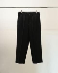 ANCELLM 25AW SHRINK WOOL WIDE SLACKS - メルカリ