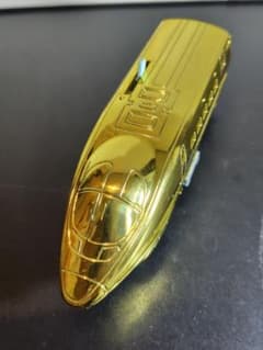 プラレール動力車500系新幹線の金メッキ仕様のサムネイル