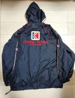 希少 KARL KANI カールカナイ ナイロンジャケット上下 B-BOY - メルカリ