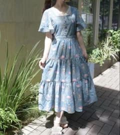 axesfemme ロングワンピース　クラシカル　華美　華やかなのサムネイル