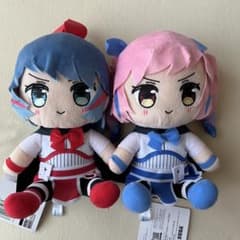 おめがシスターズ　Mぬいぐるみ　おめがレイ&おめがリオ
