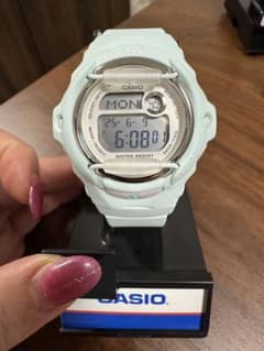 CASIO Baby-G BG-169R-3CR 水色腕時計