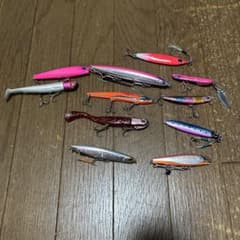 サーフルアー シンキングペンシル ジグ ワーム11点セットのサムネイル