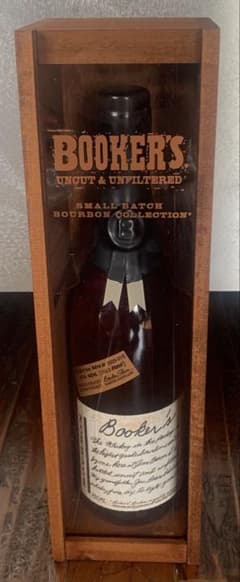 Booker's ウイスキー 750ml ブッカーズ 2025-01E 木箱付き - メルカリ
