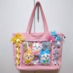 【最終値下げ！】　ちいかわ　痛バッグ　オタ活　ピンク　カバン　未使用 m59259466095_1.jpg?1769227149