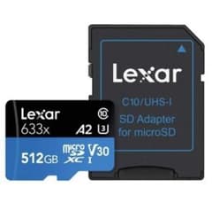 512GB microSDXCカード マイクロSD 3in1マルチカードリーダーのサムネイル