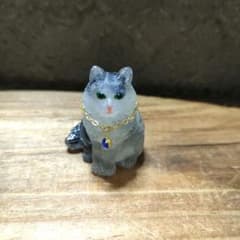 猫のオルゴナイト☆白黒長毛☆現品です♪♪♪☆ - メルカリ
