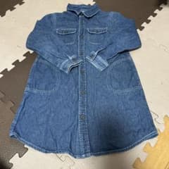 BOBSON デニム長袖ワンピースのサムネイル