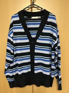 MARNI UNIQLO ボーダーカーディガン L