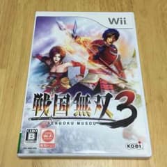 Wii（ウィー）ソフト戦国無双3のサムネイル