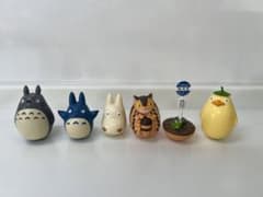 ジブリ　トトロ　おきあがりこぼし　6体のサムネイル