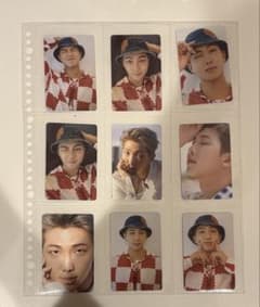 BTS RM DICON トレカ 9枚セット(値下げ交渉可)のサムネイル
